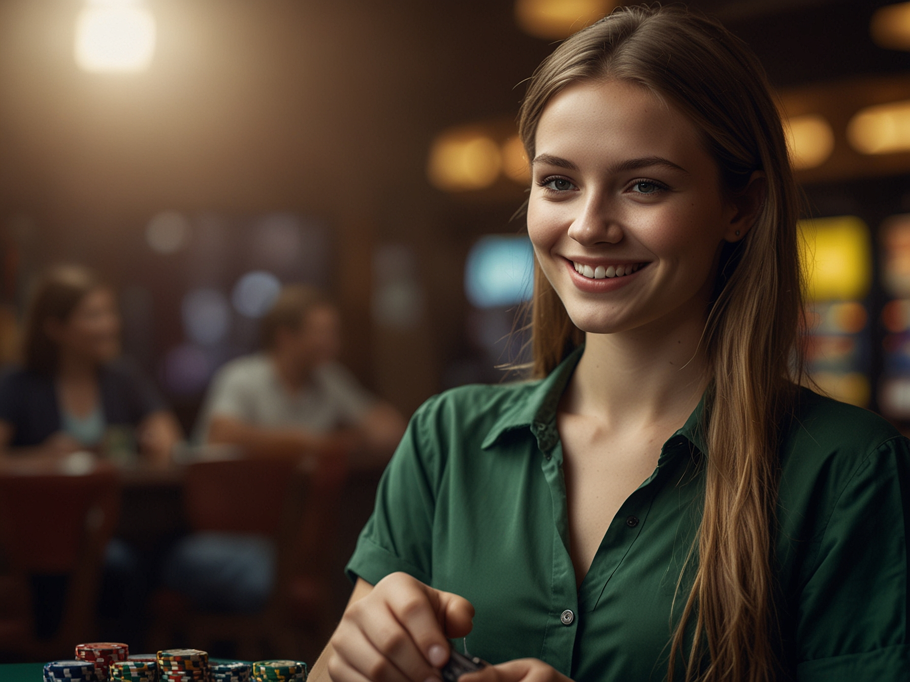 Welcome bonus visual with coins and smartphone