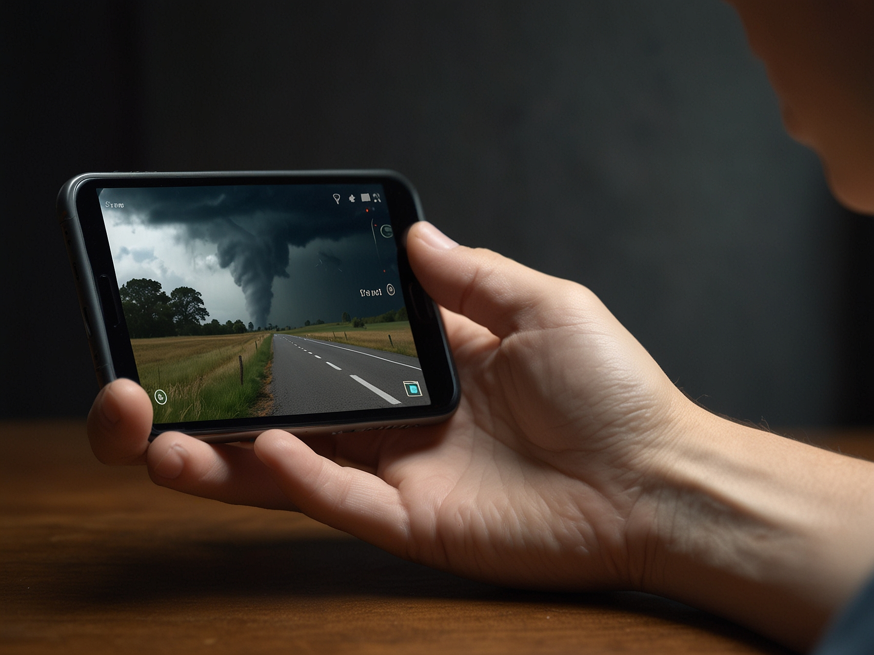 Mobile features visual